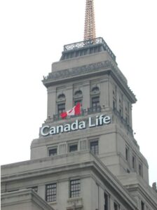 canadalife website signage