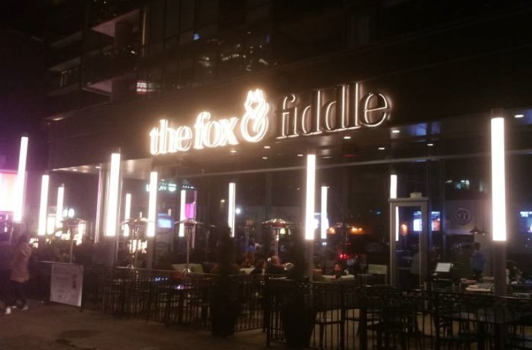 channel foxfiddle updatedlogo night signage