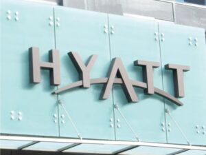 channel hyatt signage
