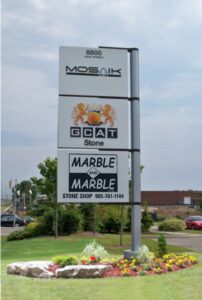 pylon 8800janest website signage