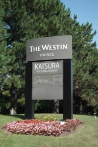 pylon-westin signage